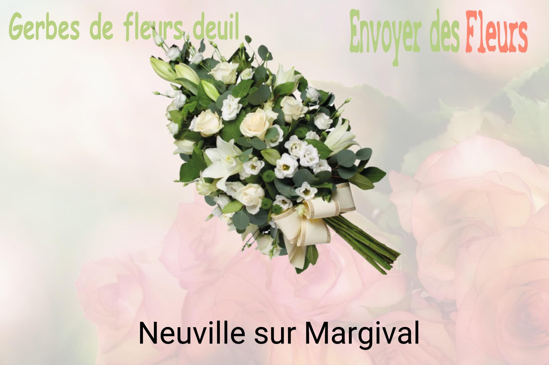 Gerbe de fleurs de deuil livrée à Neuville-sur-Margival